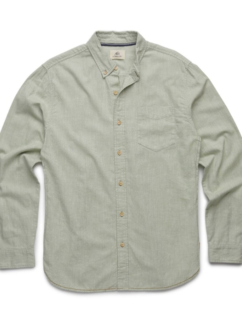 Surfside Supply Pastel Green Airy Cotton Button Up Shirt/10341